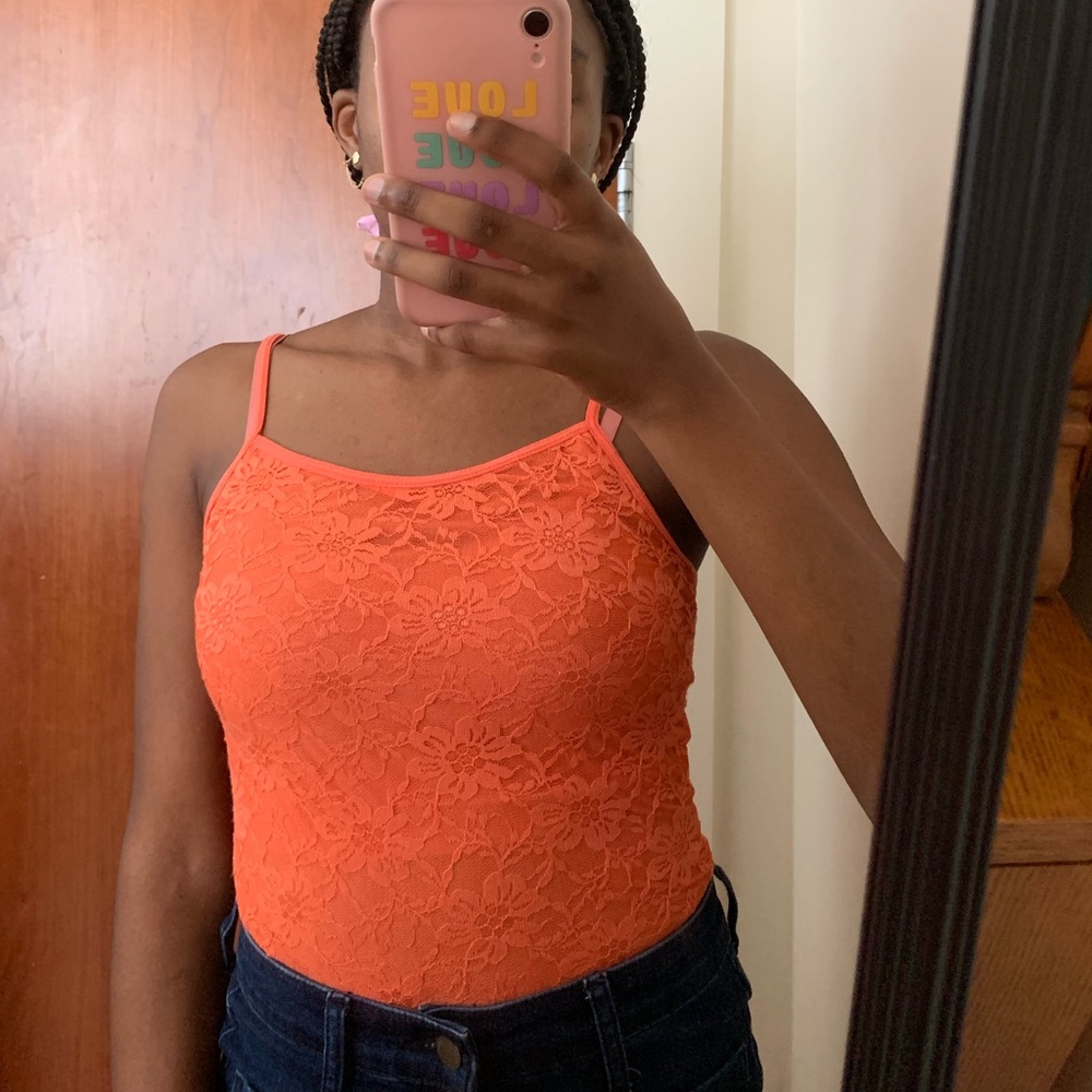 Burnt orange tank top